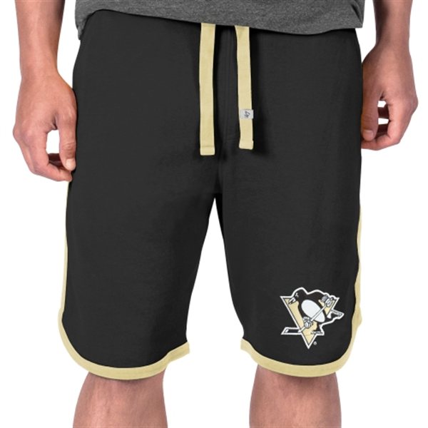 Pittsburgh Penguins ’47 Brand Black Lounge Shorts